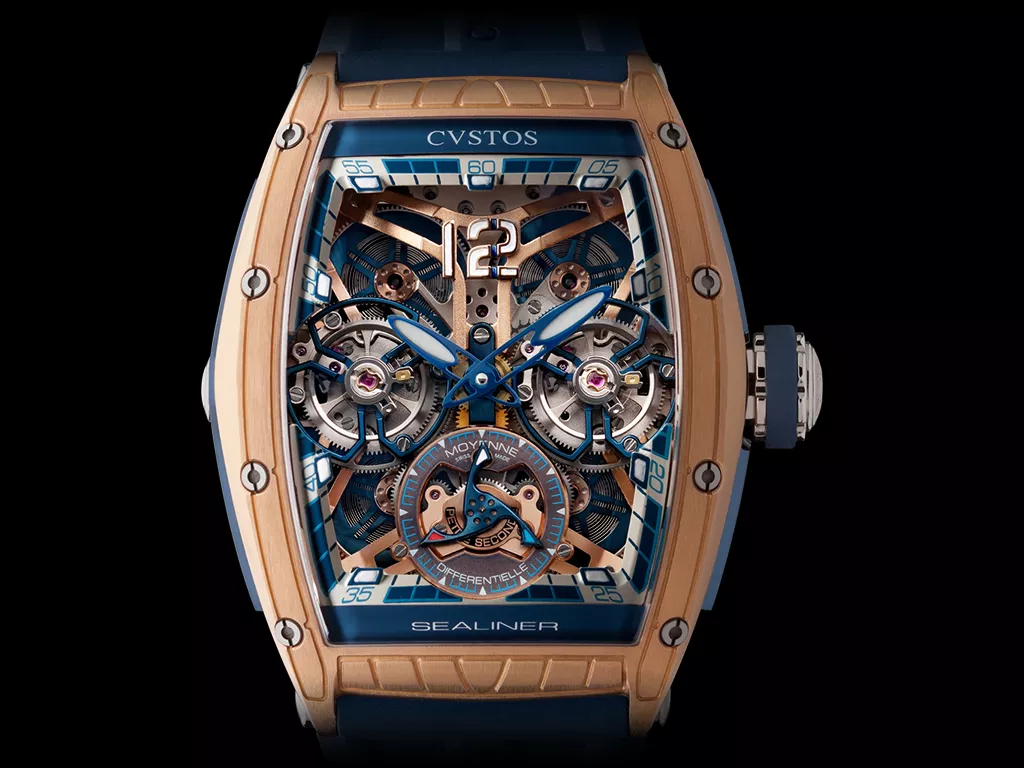 Cvstos The Time Keeper - Complication -Sealiner Double Tourbillon