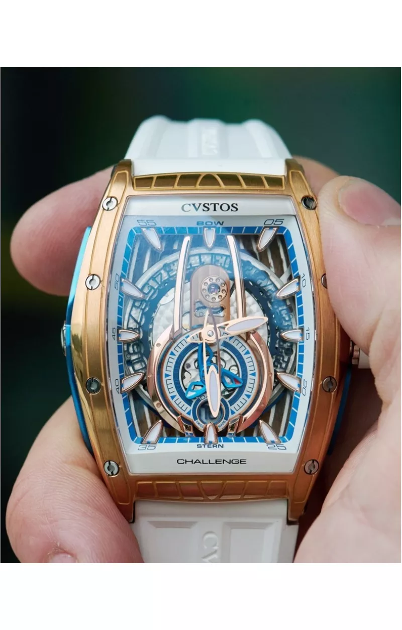 Cvstos the Time Keeper - Sealiner PS Bicolor 5N Red Gold / Skyblue