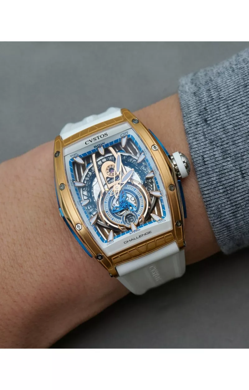 Cvstos the Time Keeper - Sealiner PS Bicolor 5N Red Gold / Skyblue