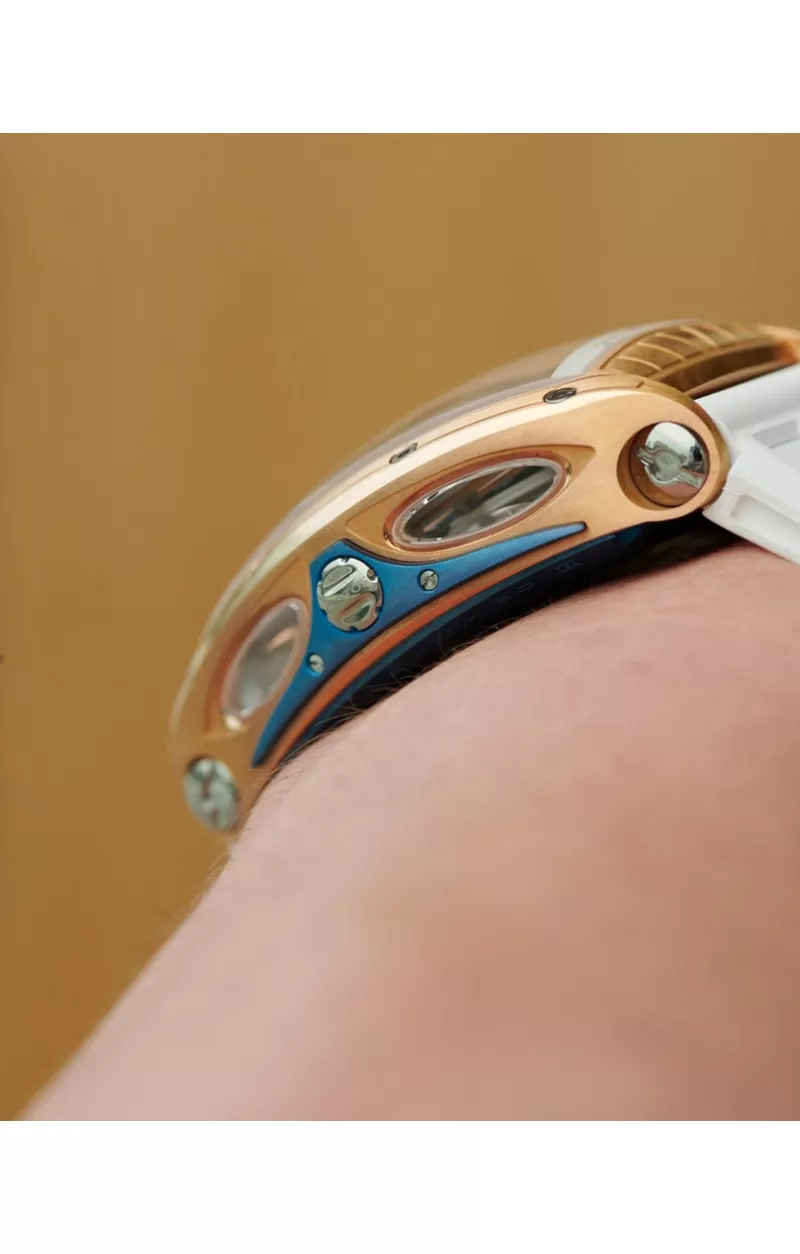 Cvstos the Time Keeper - Sealiner PS Bicolor 5N Red Gold / Skyblue
