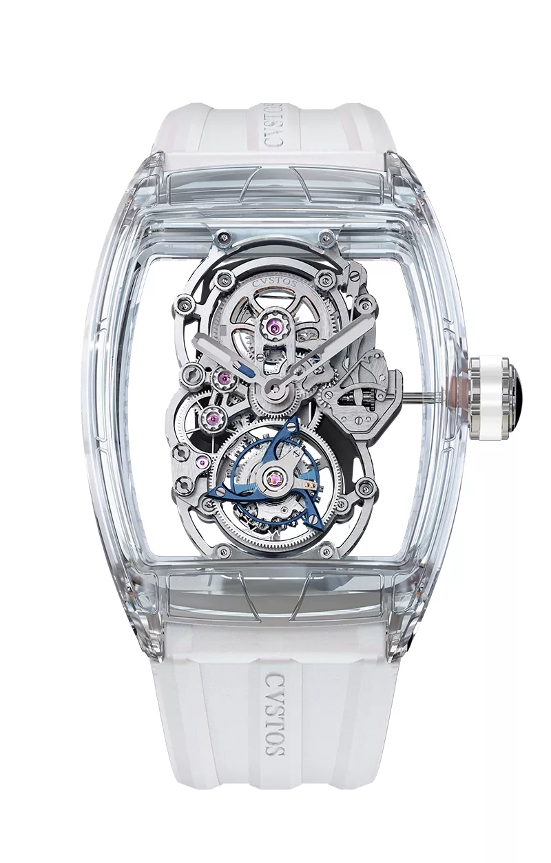 CHALLENGE TOURBILLON 8 SAPPHIRE/RHODIUM MVT