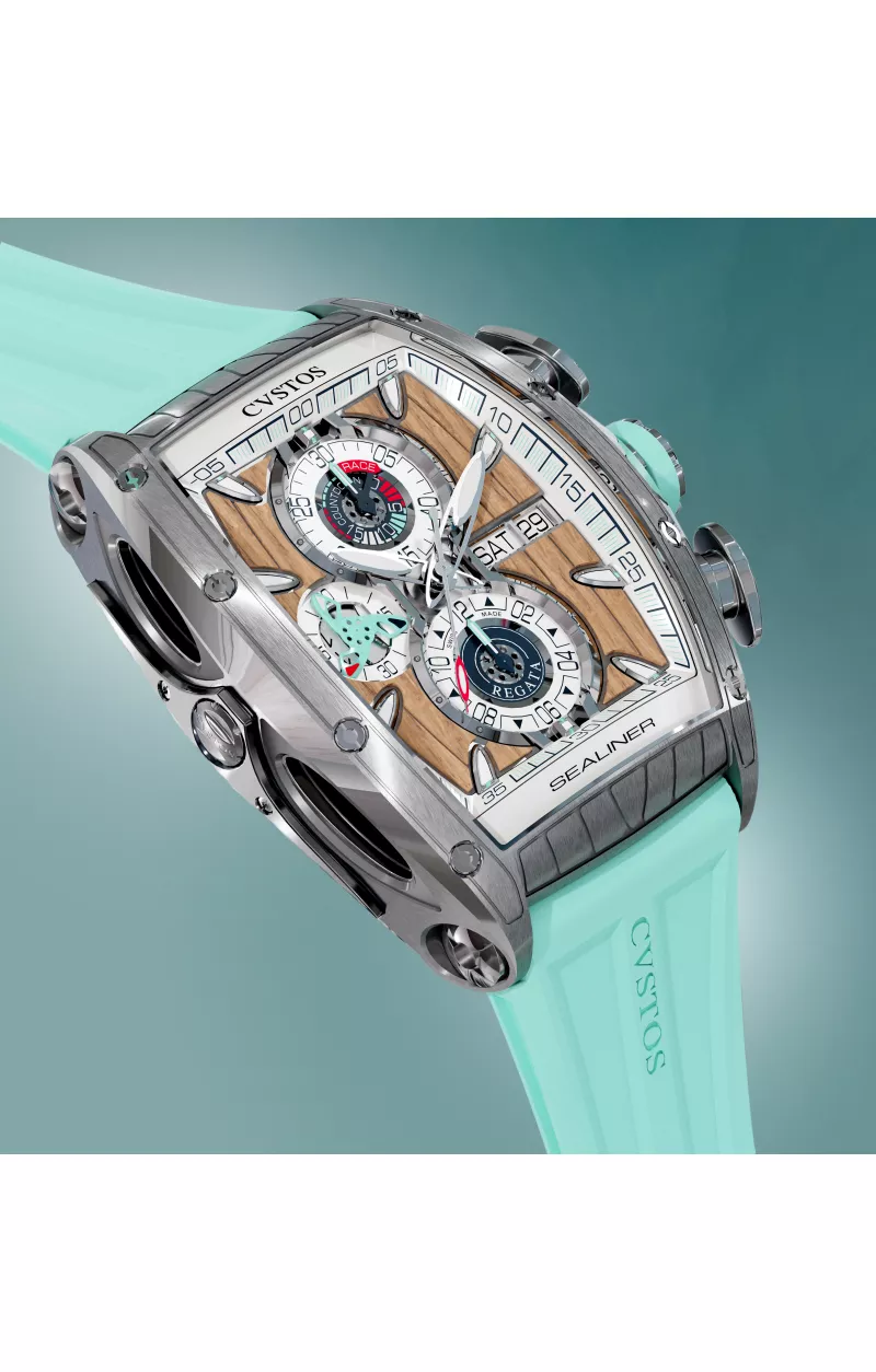 Sealiner Chronograph Steel / Navy Blue