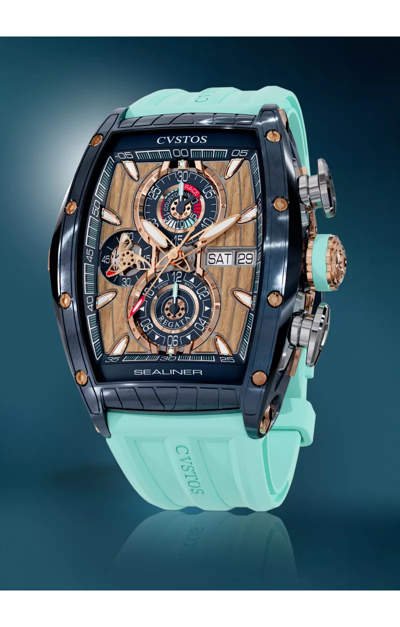 Sealiner Chronograph Navy Blue Steel / 5N