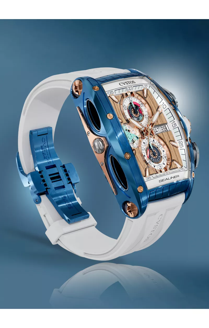 Sealiner Chronograph SkyBlue Steel / 5N