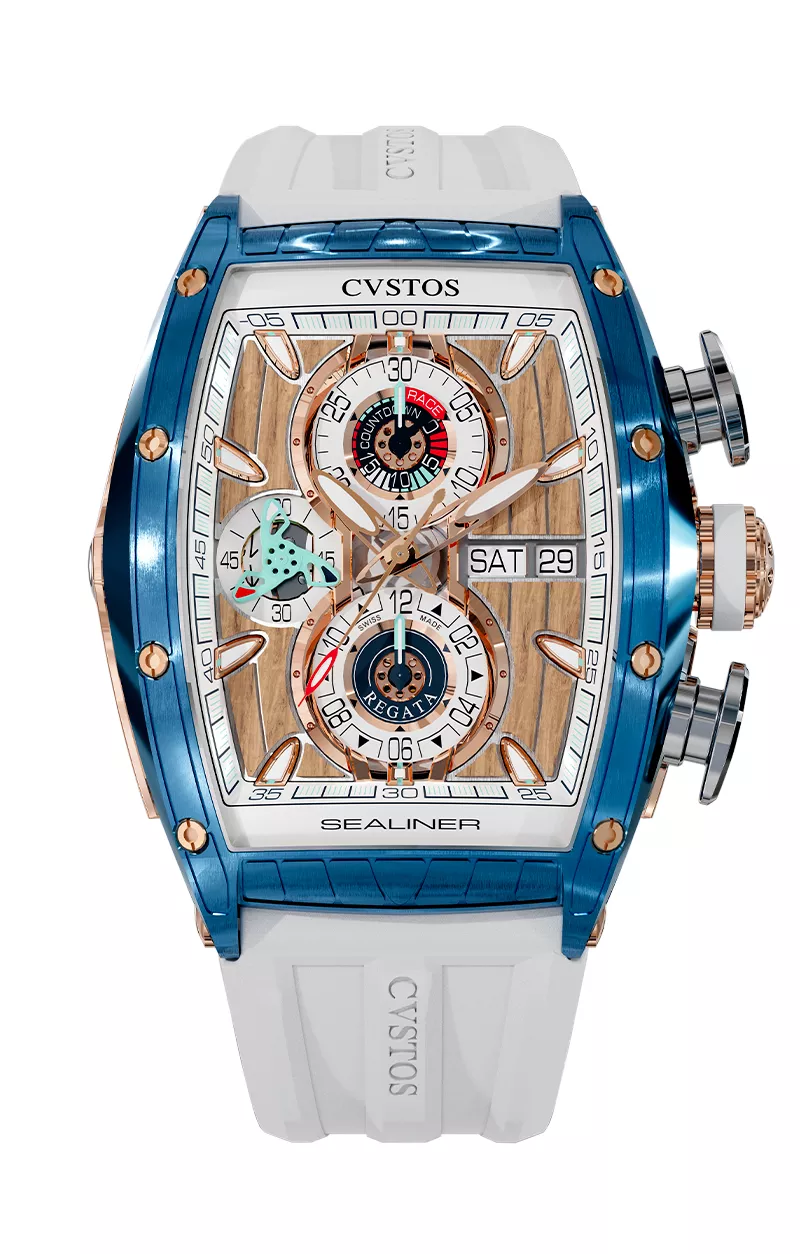 Sealiner Chronograph SkyBlue Steel / 5N