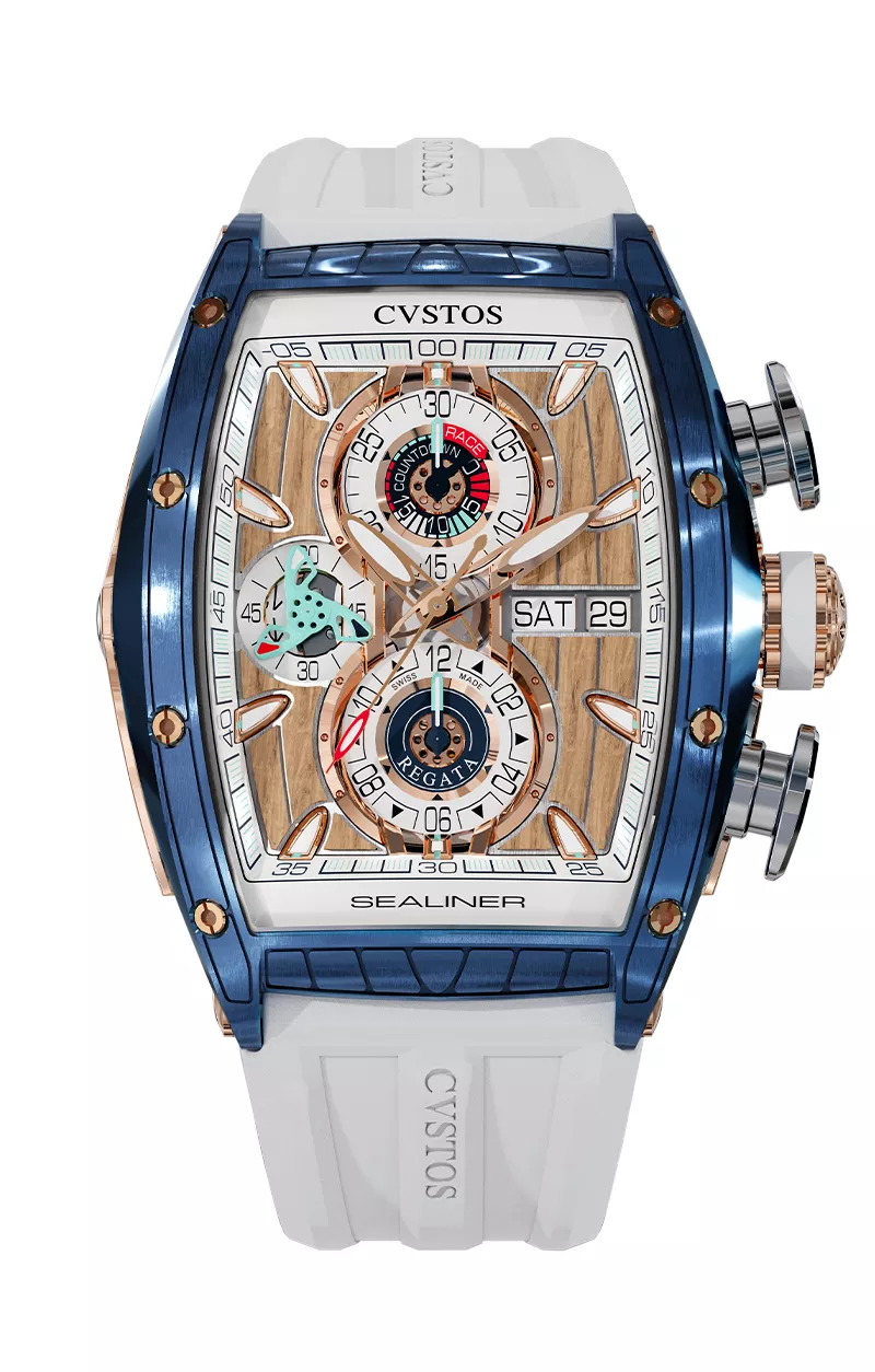 Sealiner Chronograph SkyBlue Steel / 5N