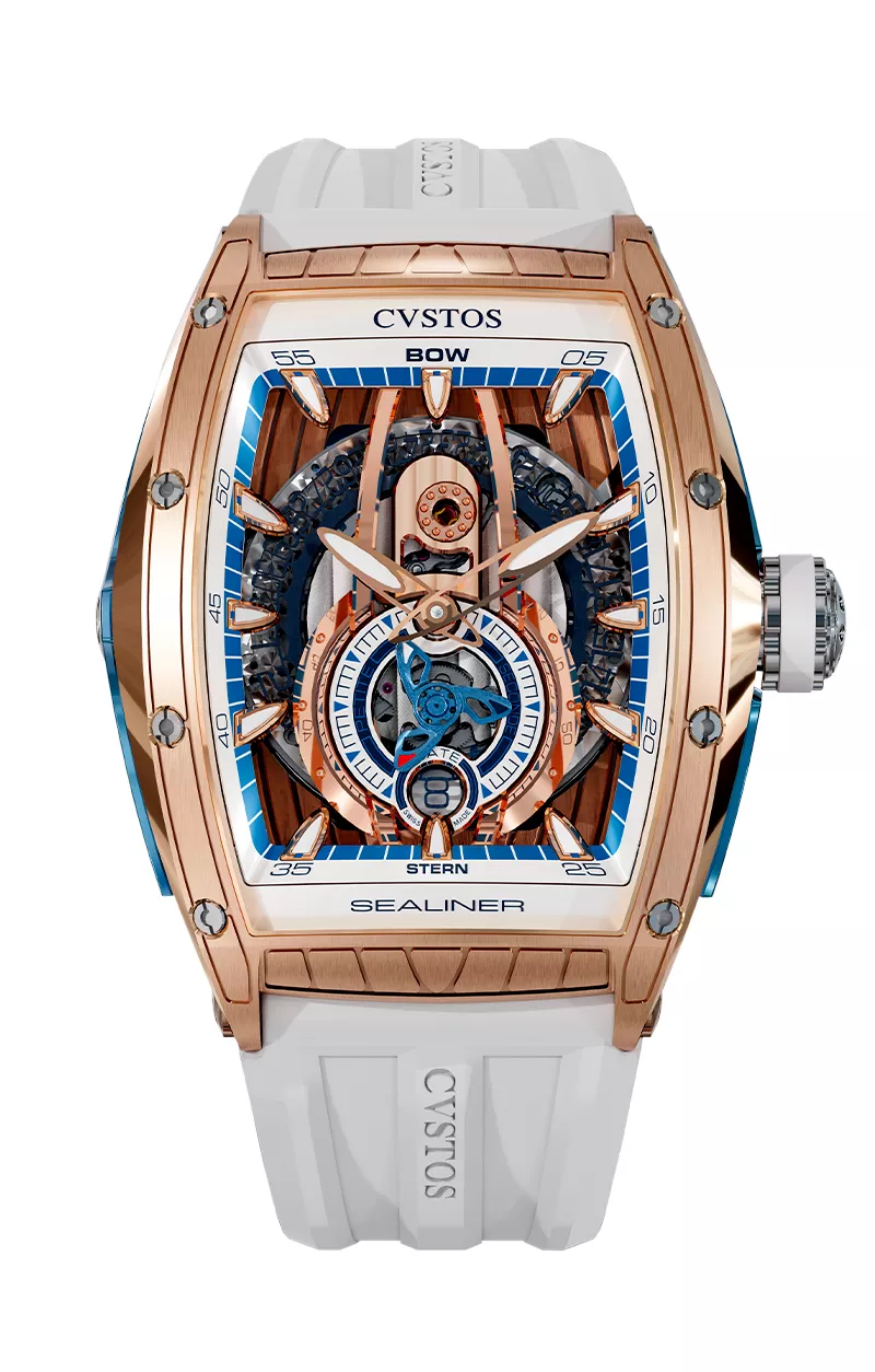 Cvstos the Time Keeper - Sealiner PS Bicolor 5N Red Gold / Skyblue