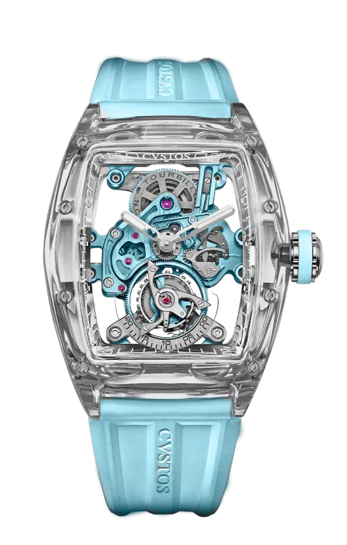 Cvstos the Time Keeper - Sealiner Tourbillon Sapphire Ice Blue
