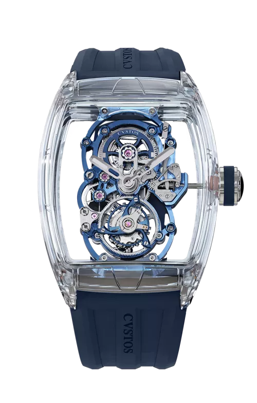 CHALLENGE TOURBILLON 8 SAPPHIRE/BLUE MVT