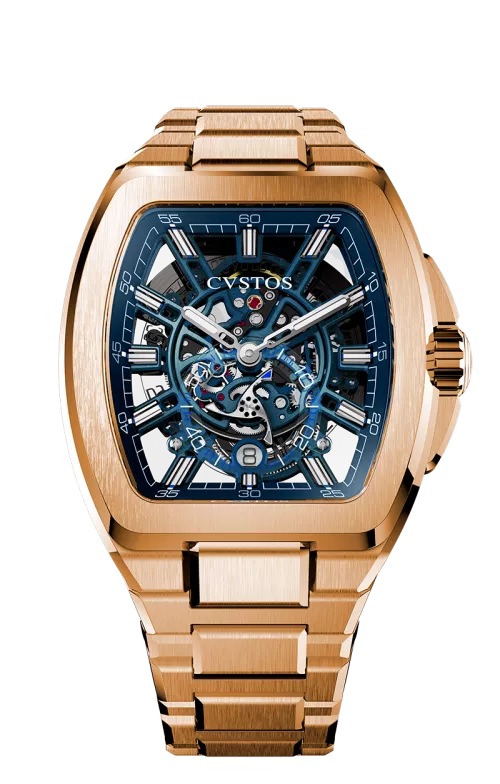 Cvstos the Time Keeper - Metropolitan PS 5N Red Gold /SQLT Blue