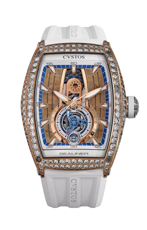 CHALLENGE THIRTY6 SEALINER PS 5N RED GOLD 2 ROW DIAMONDS/TIT COMP