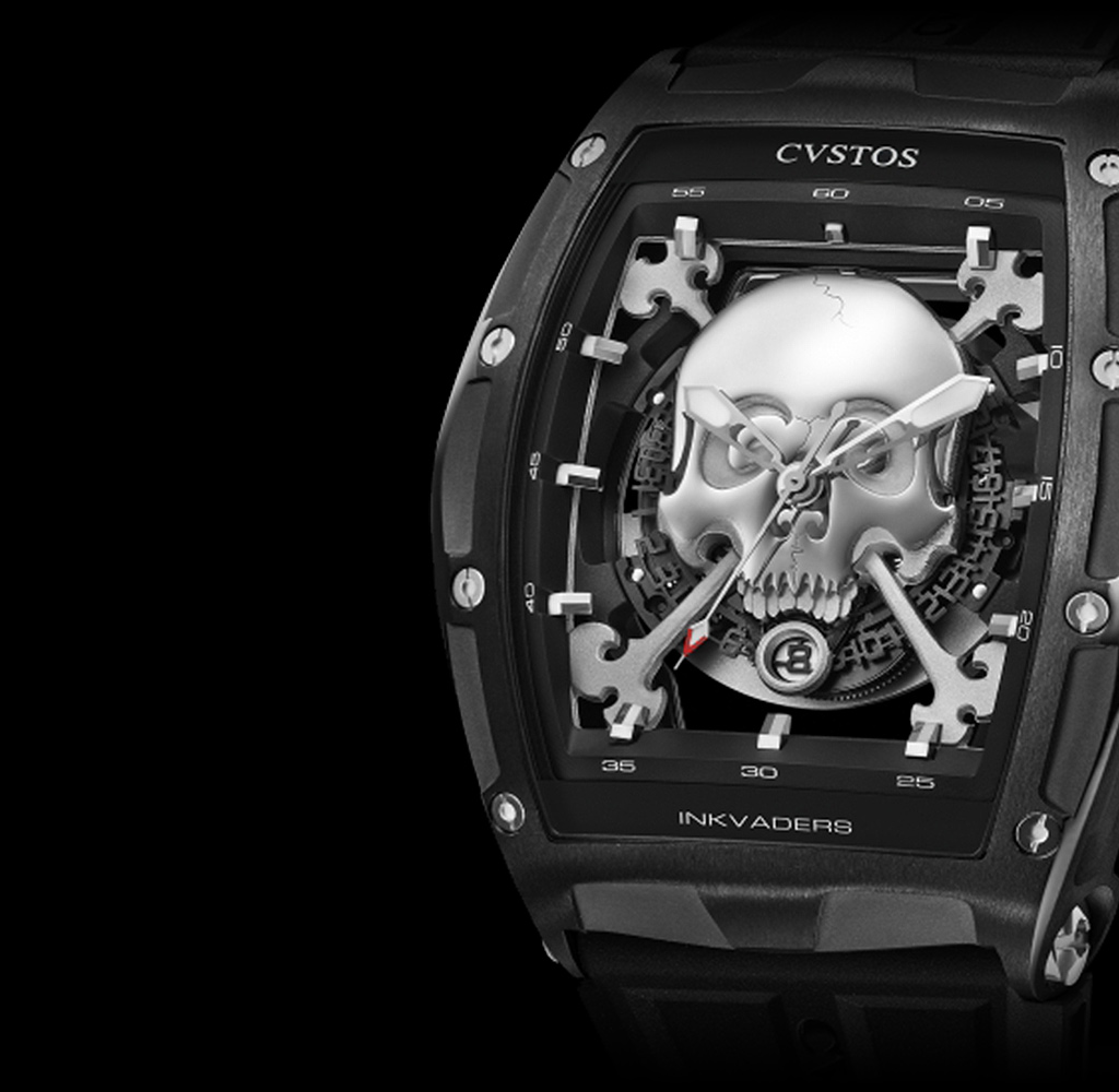 Cvstos the Time Keeper - Jetliner Skull Inkvaders