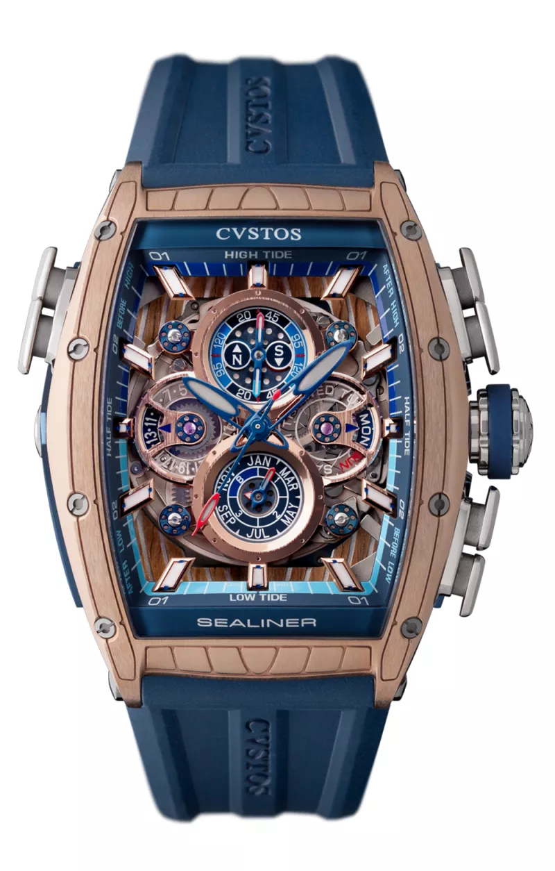 Cvstos the Time Keeper - Sealiner QP Marea Bicolor 5N Red Gold