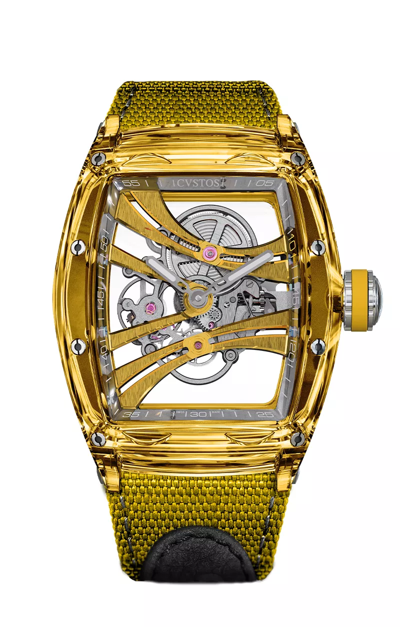 Cvstos CHALLENGE PURITY YELLOW SAPPHIRE TI COMP/YELLOW BRIDGES