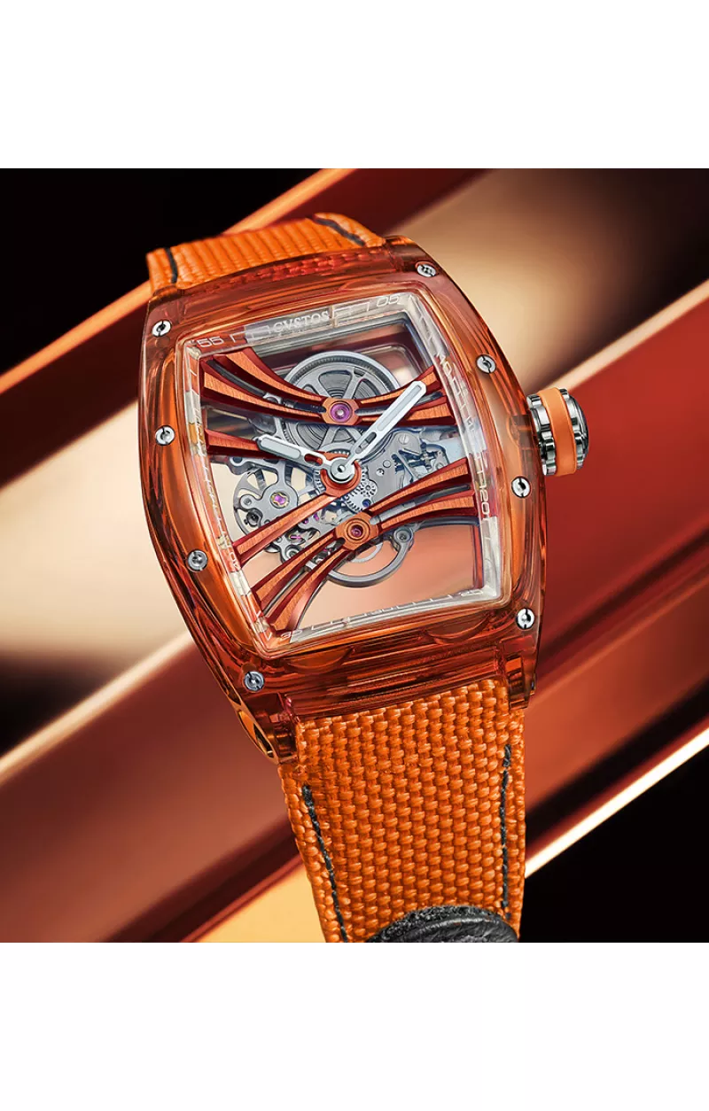 CHALLENGE PURITY ORANGE SAPPHIRE/TI COMP/ORANGE BRIDGES Amb