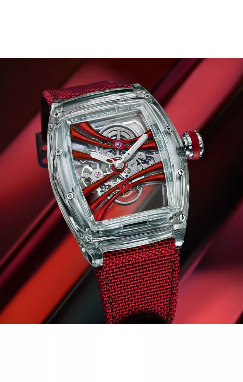 CHALLENGE PURITY SWISS EDITION SAPPHIRE/TI COMP/RED BRIDGES Amb