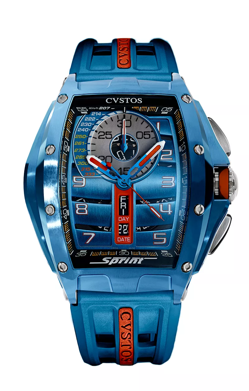 Cvstos the Time Keeper - Chrono Sprint Steel / Sky Blue 