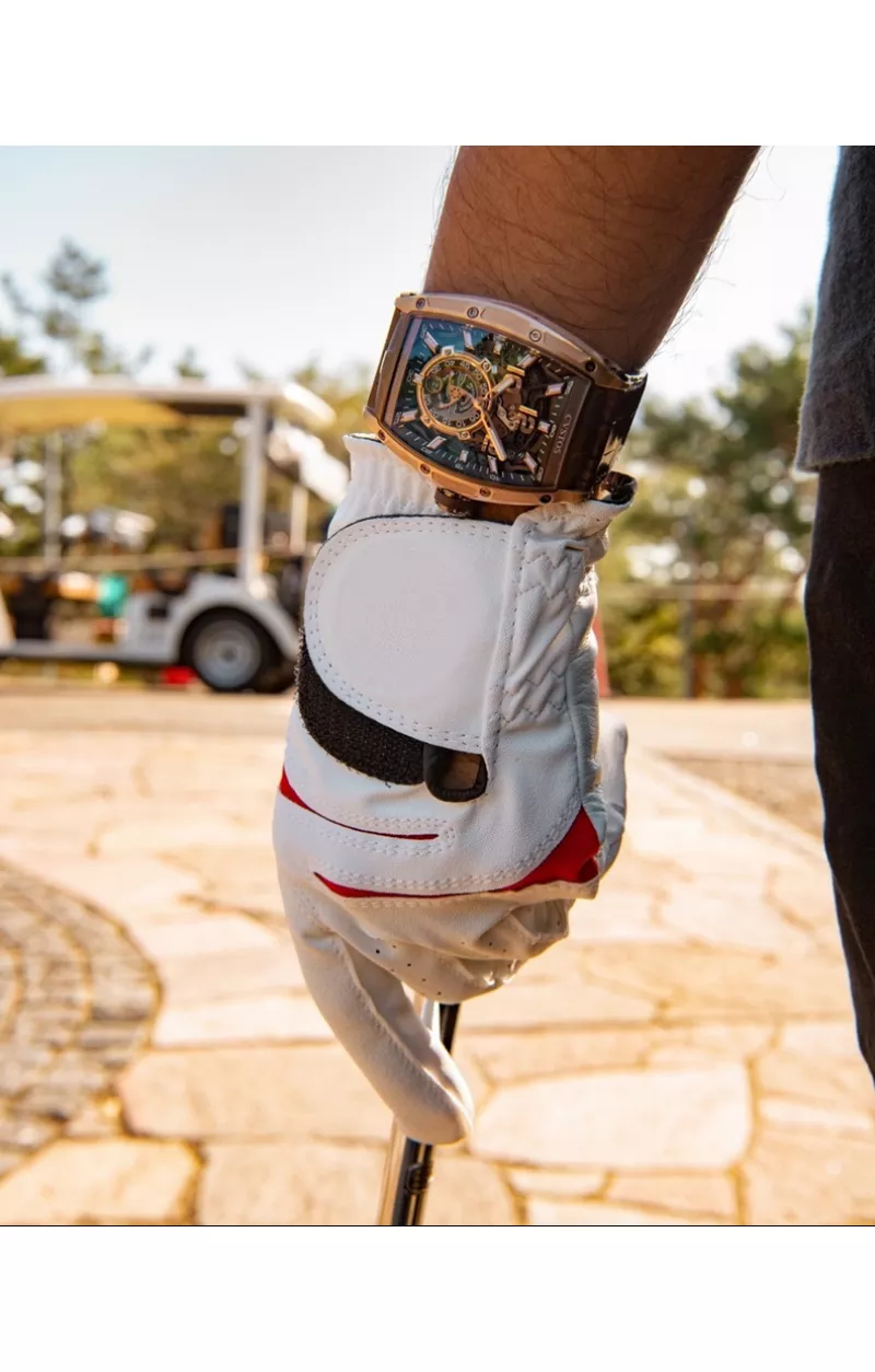 Cvstos the Time Keeper - Jetliner PS 5N Brancard Brown Titanium / Brown