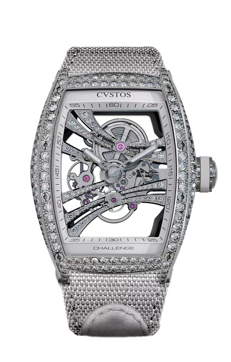 CHALLENGE PURITY STEEL 2 ROW DIAMONDS/TI COMP/RH BRIDGES WITH DIAMONDS/LTD 10 PCS