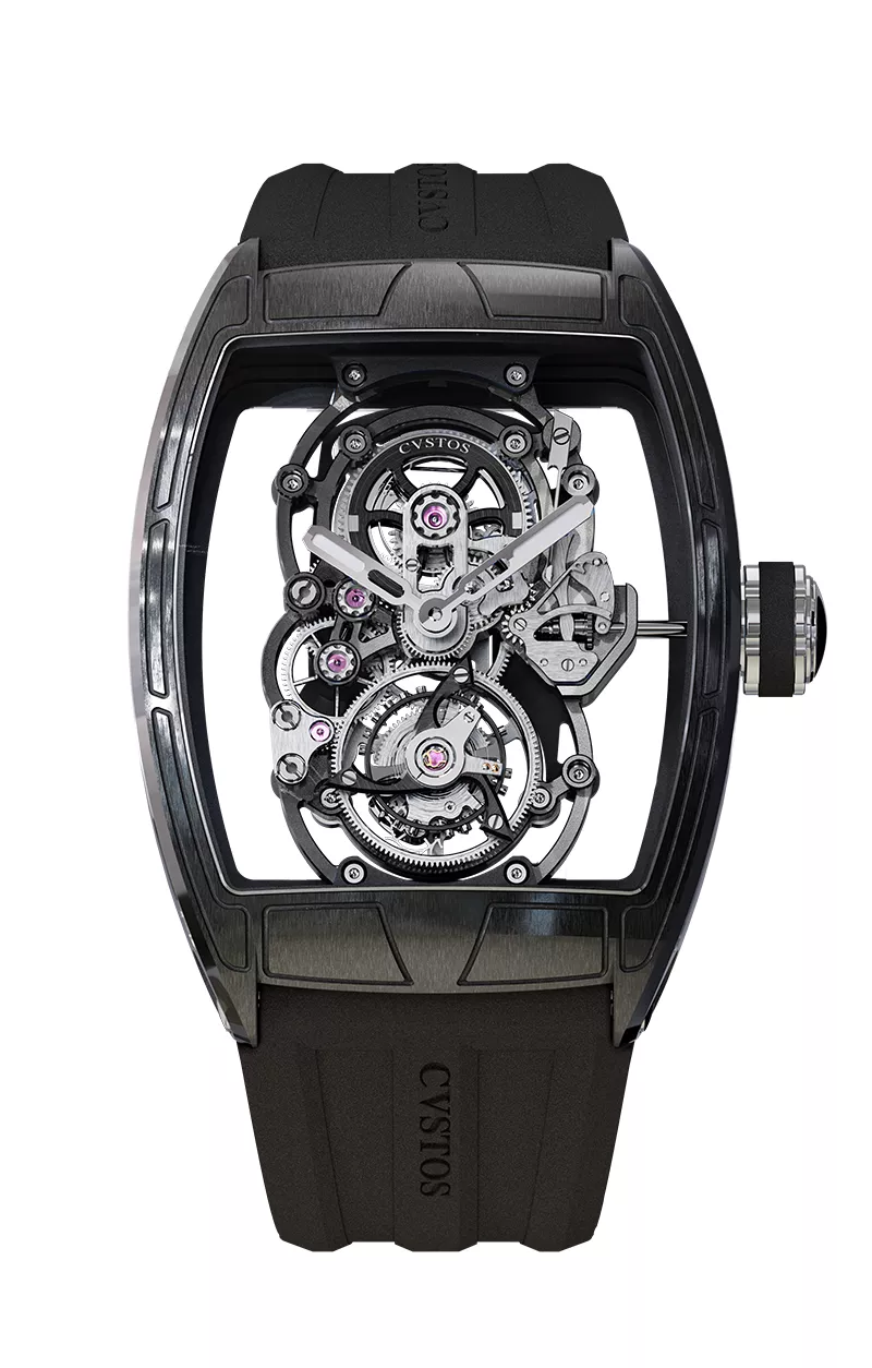 CHALLENGE TOURBILLON 8 BLACK TITANIUM/BLACK MVT