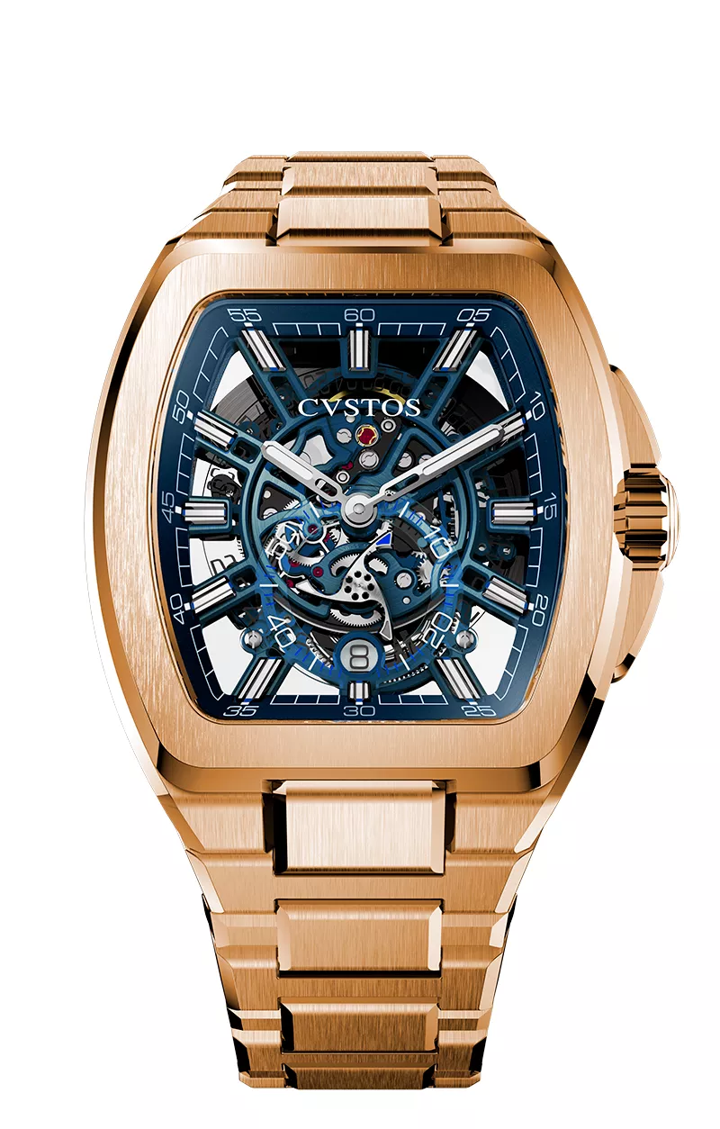Cvstos the Time Keeper - Metropolitan PS 5N Red Gold /SQLT Blue