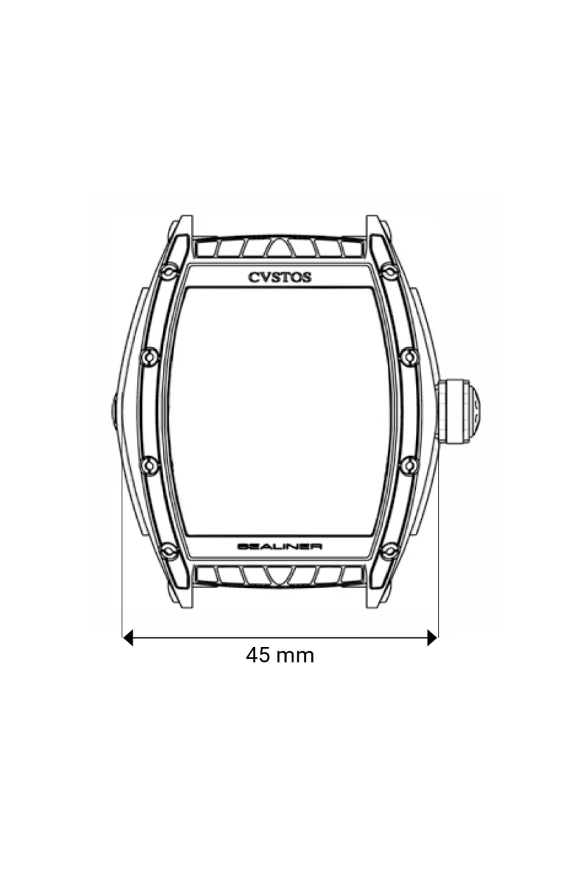 Cvstos the Time Keeper - Sealiner PS Black Steel / 5N