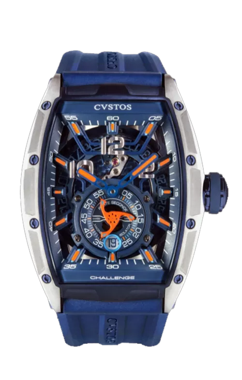 Cvstos the Time Keeper - Jetliner PS Grey Brancard Blue Titanium / Blue