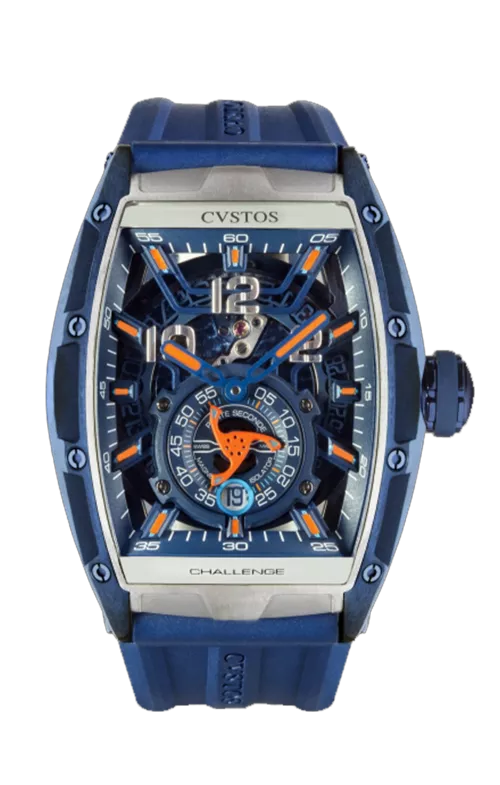 Cvstos the Time Keeper - Jetliner PS  Blue Brancard Grey Titanium / Blue