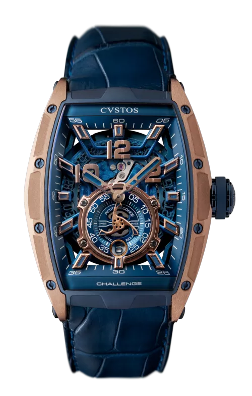 Cvstos the Time Keeper - Jetliner PS 5N Brancard Blue Titanium / Blue