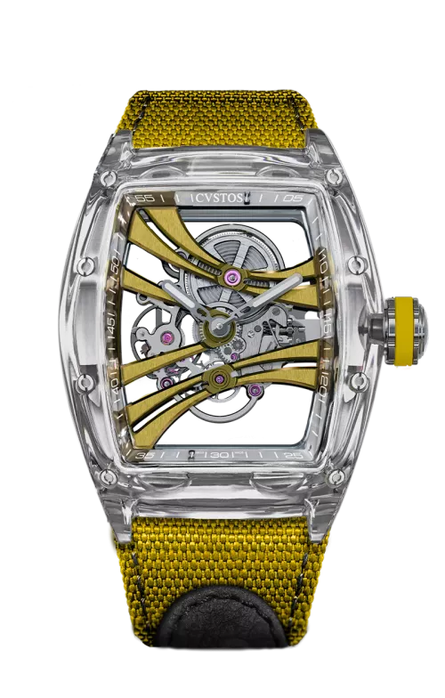 CHALLENGE PURITY SAPPHIRE/TI COMP/YELLOW BRIDGES