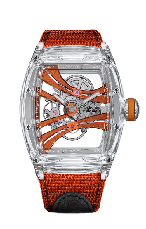 CHALLENGE PURITY SAPPHIRE/TI COMP/ORANGE BRIDGES