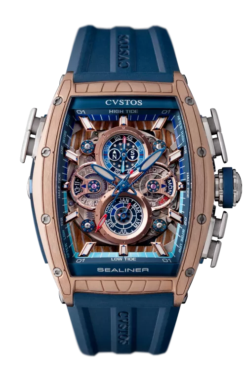 Cvstos the Time Keeper - Sealiner QP Marea Bicolor 5N Red Gold