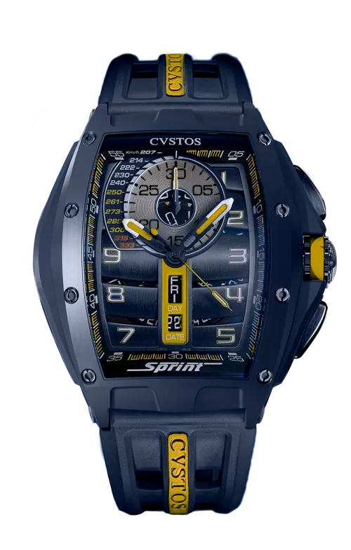 Cvstos the Time Keeper - Chrono Sprint Steel / Navy Blue 