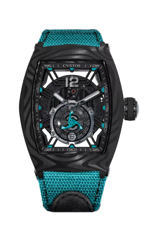 CHALLENGE JETLINER PS BLACK CARBON/BLUE DIAL