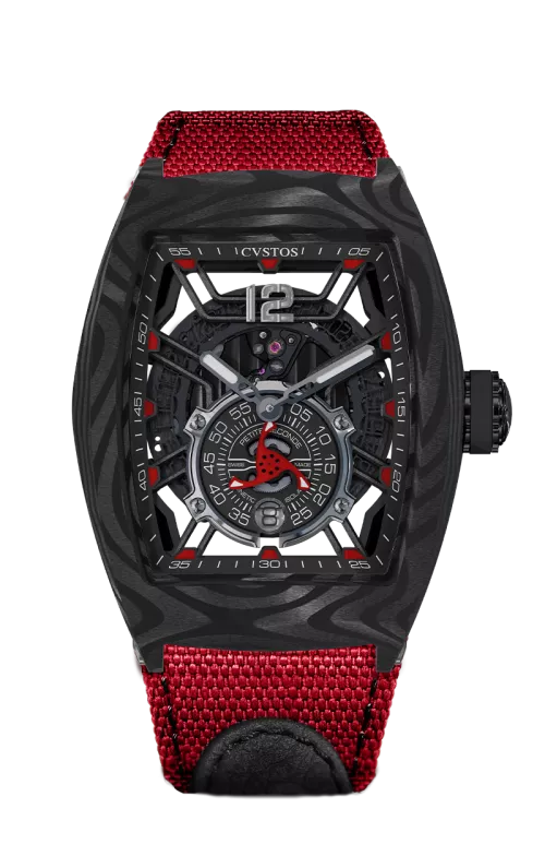 CHALLENGE JETLINER PS BLACK CARBON/RED DIAL