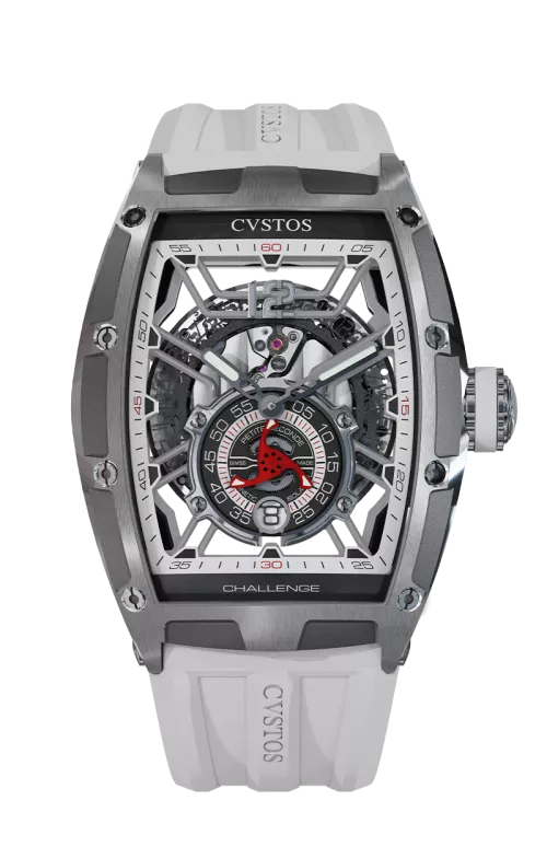 CHALLENGE JETLINER PS STEEL TI COMP WHITE DIAL