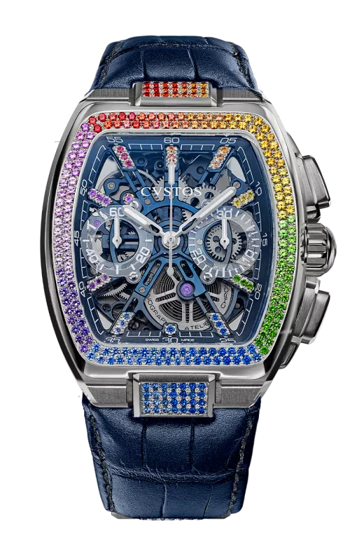 Metropolitan Chrono Titanium Bleu SQLT / Rainbow